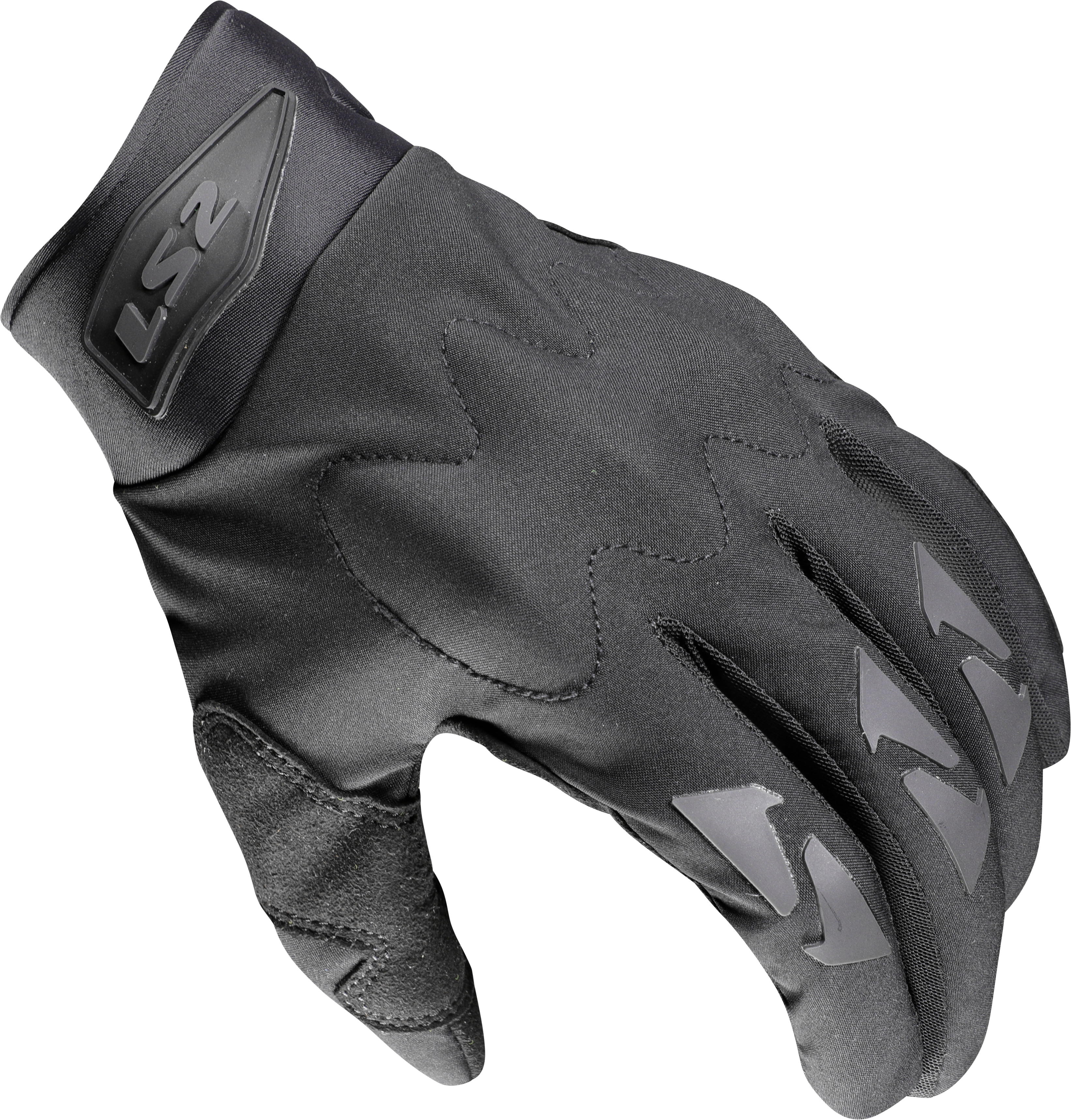 LS2 HIKER MAN GLOVES BLACK
